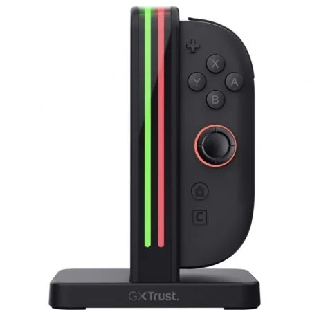 Trust Gaming GXT 1256 Base de carga para Nintendo Joy-Con 2 negra Trust Gaming GXT 1256 Base de carga para Nintendo Joy-Con 2 negra